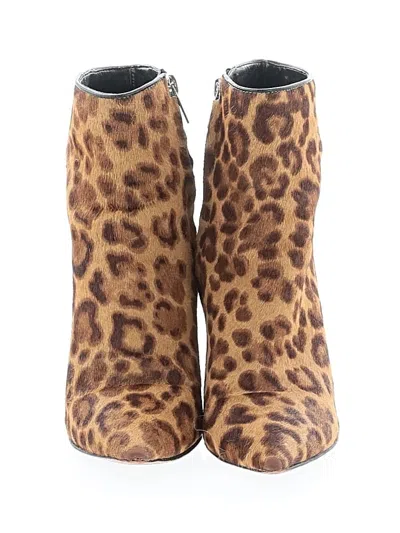 Pre-owned Marc Fisher Ltd Boots In Brown