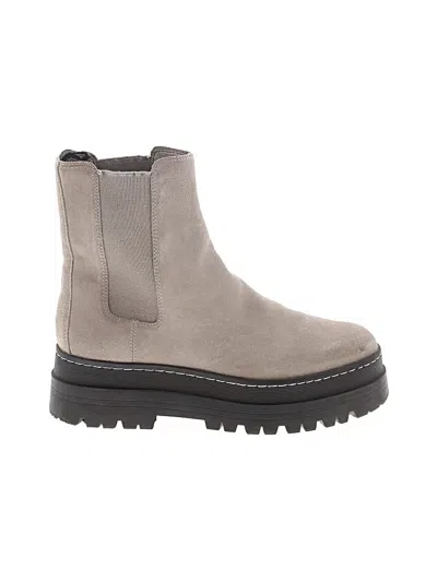 Pre-owned Marc Fisher Ltd Boots In Gray