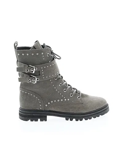 Pre-owned Marc Fisher Ltd Boots In Gray