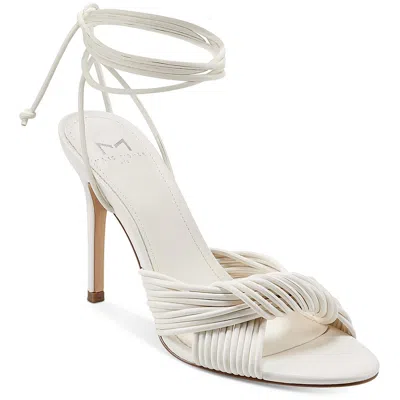 Marc Fisher Ltd Brista Womens Faux Leather Lace-up Heels In Multi