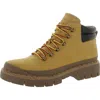 Marc Fisher Ltd Cairy Womens Leather Lugged Sole Combat & Lace-up Boots In Multi