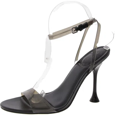 Marc Fisher Ltd Calisty Womens Slip-on Strappy Heels In Black