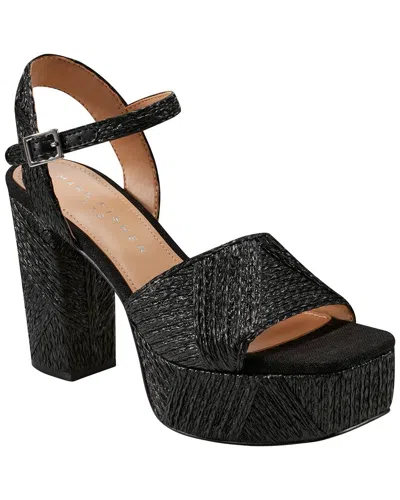 Marc Fisher Ltd Calyn2 Leather Sandal In Black
