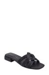 Marc Fisher Ltd Casara Slide Sandal In Black