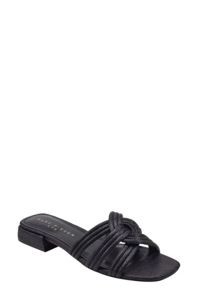 Marc Fisher Ltd Casara Slide Sandal In Black 001