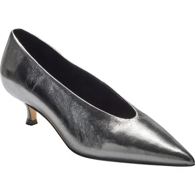 Marc Fisher Ltd Cecile Pointed Toe Pump In Silver