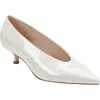 Marc Fisher Ltd Cecile Pointed Toe Pump In White