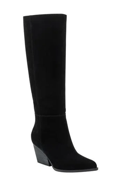 Marc Fisher Ltd Challi Pointed Toe Knee High Boot In Black 001