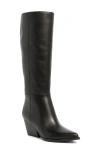 Marc Fisher Ltd Challi Pointed Toe Knee High Boot In Black
