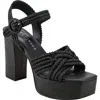 Marc Fisher Ltd Chesse Platform Sandal In Black 001