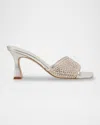 Marc Fisher Ltd Delaney Slide Sandal In Gold