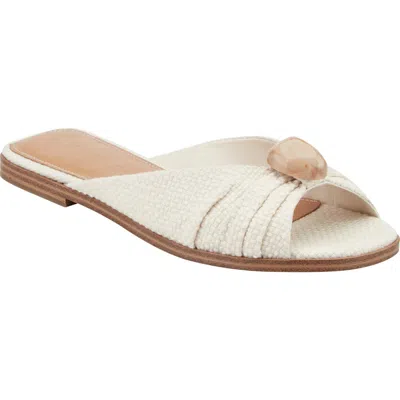 Marc Fisher Ltd Dalani Slide Sandal In Neutral