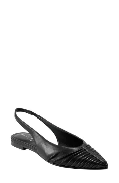 MARC FISHER LTD MARC FISHER LTD DALATEE SLINGBACK POINTED TOE FLAT