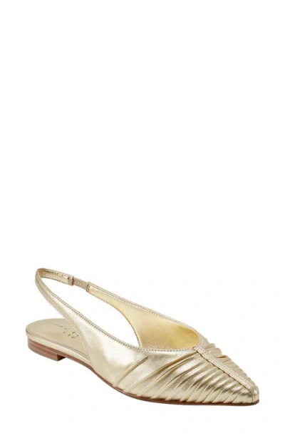 MARC FISHER LTD MARC FISHER LTD DALATEE SLINGBACK POINTED TOE FLAT