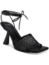 MARC FISHER LTD DALLYN WOMENS LEATHER SLIDE STRAPPY SANDALS