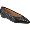 Marc Fisher Ltd Damaria Pointed Toe Flat In Black