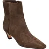 Marc Fisher Ltd Danai Kitten Heel Bootie In Brown
