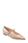 Marc Fisher Ltd Daner Pointed Toe Flat In Light Natural