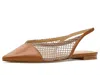 Marc Fisher Ltd Davin Pointed Toe Slingback Flat In Brown