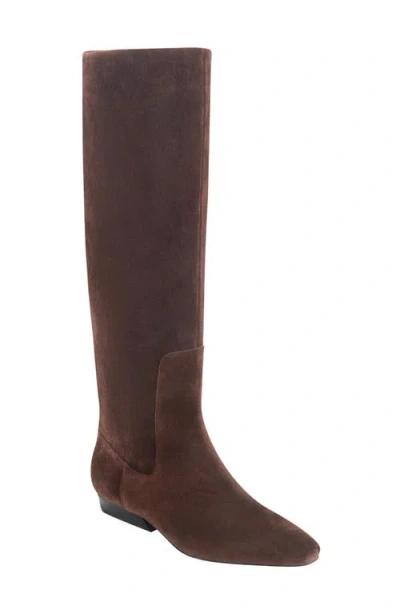 Marc Fisher Ltd Daynna Knee High Boot In Brown