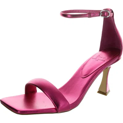 Marc Fisher Ltd Derine Womens Metallic Heels In Pink