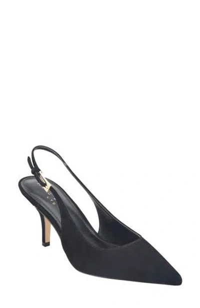 Marc Fisher Ltd Dorie Slingback Pointed Toe Pump In Black
