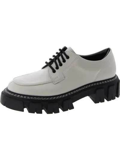 Marc Fisher Ltd Dorin Womens Leather Lace-up Oxfords In Multi