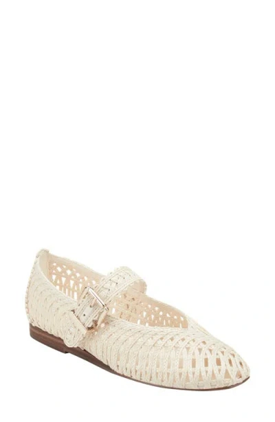 Marc Fisher Ltd Emillia Mary Jane Flat In White