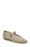 Marc Fisher Ltd Evonna Mary Jane Flat In Ivory