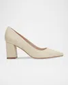 Marc Fisher Ltd Zala Block Heel Pump In Natural