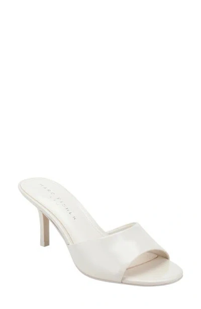 Marc Fisher Ltd Finny Slide Sandal In White