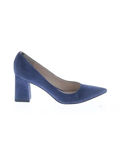 Pre-owned Marc Fisher Ltd Flats In Blue