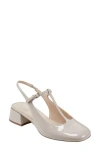 Marc Fisher Ltd Folly Slingback Pump In Light Natural 110
