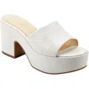 Marc Fisher Ltd Foreva Platform Sandal In Ivory