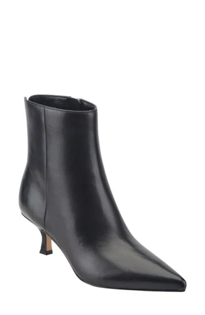 Marc Fisher Ltd Francy Kitten Heel Bootie In Black