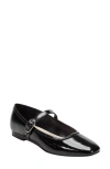 Marc Fisher Ltd Garissa Mary Jane Flat In Black