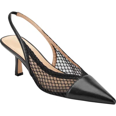 Marc Fisher Ltd Gipsi Pointed Toe Slingback Pump In Black