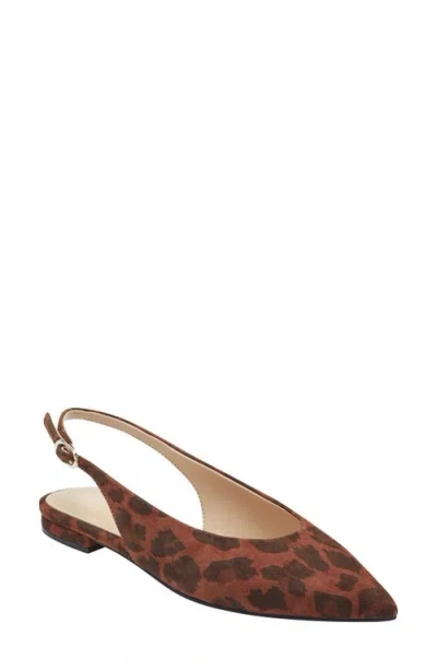 Marc Fisher Ltd Grissy Slingback Pointed Toe Flat