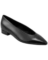 Marc Fisher Ltd Gunner Pointed Toe Flat In Black
