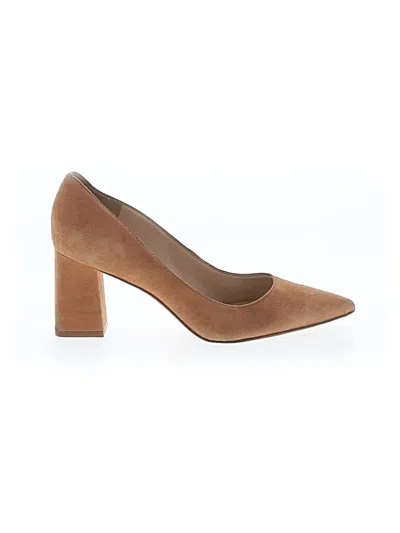 Pre-owned Marc Fisher Ltd Heels In Brown
