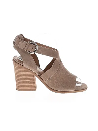 Pre-owned Marc Fisher Ltd Heels In Brown