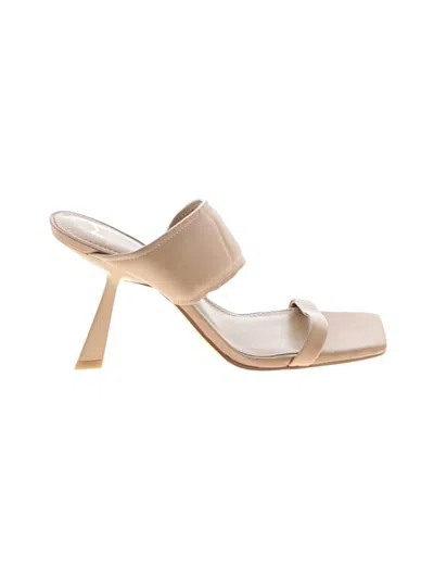 Pre-owned Marc Fisher Ltd Heels In Tan