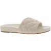 Marc Fisher Ltd Imenal Womens Leather Slip On Slide Sandals In Multi