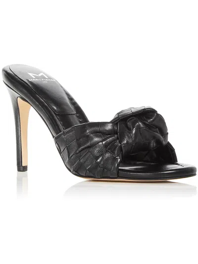Marc Fisher Ltd Janna Womens Leather Heels In Black