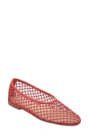 Marc Fisher Ltd Jazlyn Pointed Toe Flat In Red