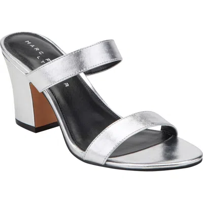 Marc Fisher Ltd Jessey Slide Sandal In Gray