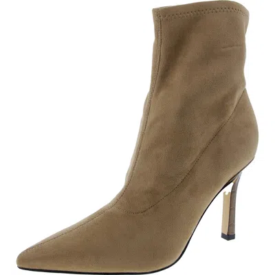 Marc Fisher Ltd Kellen Womens Glitter Pointed Toe Ankle Boots In Multi