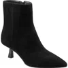 Marc Fisher Ltd Kolton Kitten Heel Bootie In Black Suede