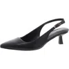 Marc Fisher Ltd Kory Pointed Toe Kitten Heel Pump In Black