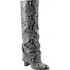 Marc Fisher Ltd Lalita Foldover Shaft Pointed Toe Knee High Boot In Light Natural 110